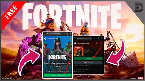 Fortnite Na Nuvem Jogue Em Qualquer Pc E Ou Celular Youtube