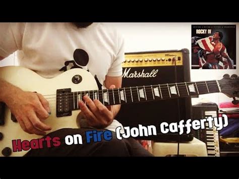 Hearts On Fire ROCKY IV Instrumental Guitar Cover YouTube