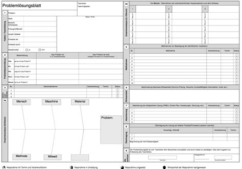 How To Create An A3 Report Example Template In Excel 41 Off