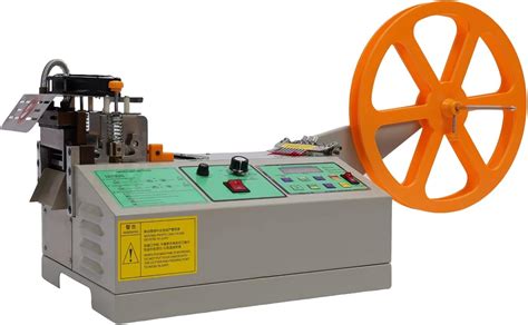 Webbing Cutting Machine Automatic Hot Cold Strip Cutter Webbing Textile Ribbon Cutting Machine