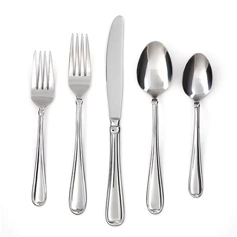 Cambridge 40-pc. Flatware Set + Caddy-JCPenney, Color: Silver