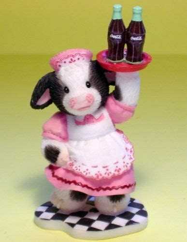 Mary S Moo Moos Cow Figurine Milk Maid Of Honor Cow Figurine Farm