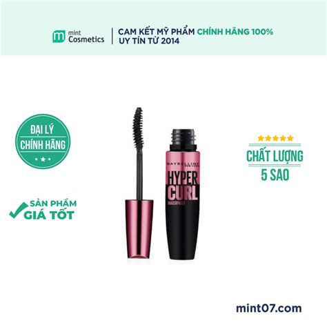 Mascara Maybelline The Hyper Curl Volum Express Waterproof L M Cong Mi