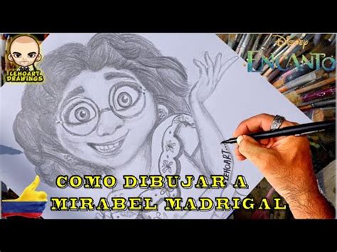 Como Dibujar A Mirabel Madrigal De Encanto A Lapiz Dibujos A L Piz