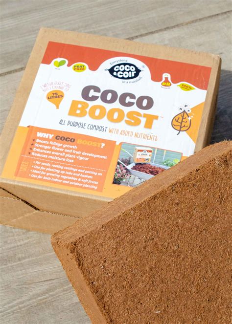 Coco coir brick: eco friendly compost from Coco & Coir - Growing Family