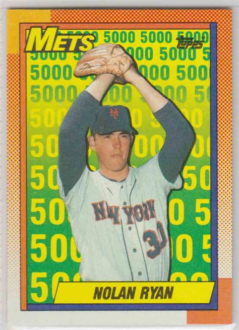 1990 Topps 5000 Nolan Ryan 2 On Kronozio