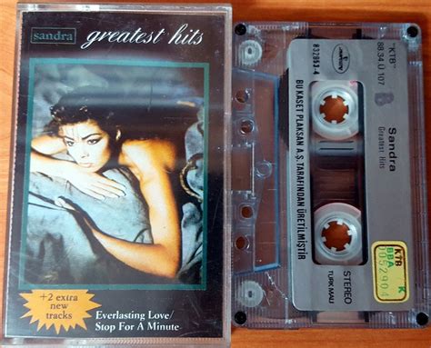 Sandra Greatest Hits 1988 Plaksan Cassette Made In Turkey Used