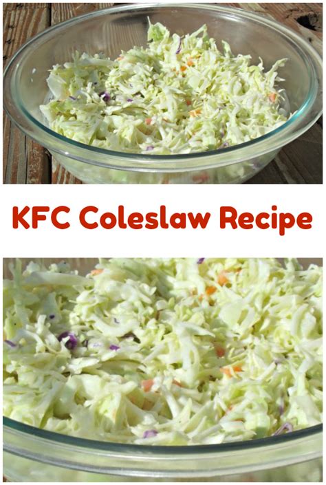 Kfc Cabbage Coleslaw Recipe Besto Blog