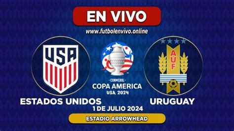 Estados Unidos vs Uruguay En VIVO Copa América 2024