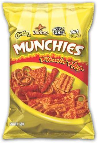 Amazon Munchies Flamin Hot Snack Mix Ounce Bags Pack Of