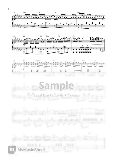 Jamie Miller Heres Your Perfect Piano Sheet Sheets By Pianella Piano