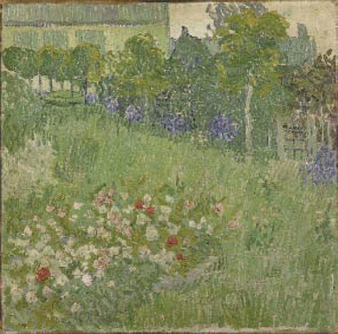 A Vincent Van Gogh Garden Of Daubigny Van Gogh Museum