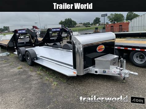 Aluma Hs Single Axle Aluminum Tilt Open Car Hauler Trailer