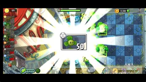 Plant Vs Zombie 2 Far Future Level 1 25 Youtube