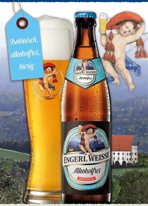 Alkoholfreies Wei Bier Engerl Wei E Schlossbrauerei Maxlrain