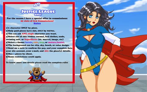 JUSTICE LEAGUE Offer By Desingahv Hentai Foundry