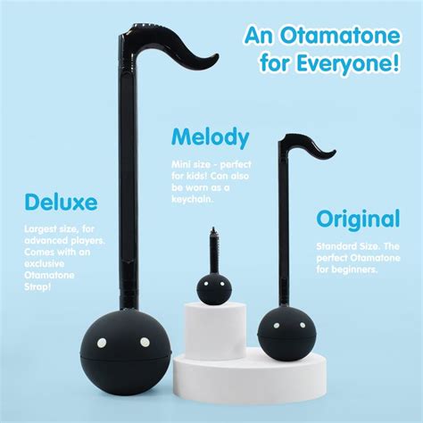 Otamatone Melody Black Musical Toy From Maywa Denki Hamee