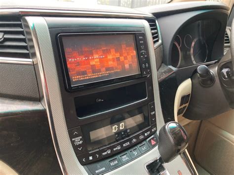 Toyota Alphard Model Upgraded With Sph Da Dab Carplay Android