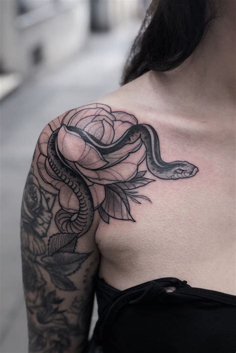 Share 71 Shoulder Snake Tattoo In Cdgdbentre