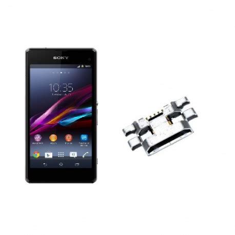 Cambiar Reparar Conector Carga Sony Xperia Z Compact