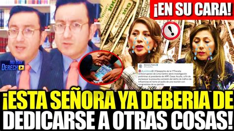 En Su Cara Glatzer Tuesta Arremeti Con Ex Pdta Del Congreso