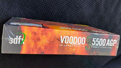 Rare Sealed 3dfx Voodoo 5 5500 Agp Graphics Card Being Offered For 2 900 At Auction Techeblog