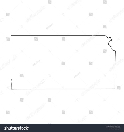 3,433 Kansas State Outline Images, Stock Photos & Vectors | Shutterstock