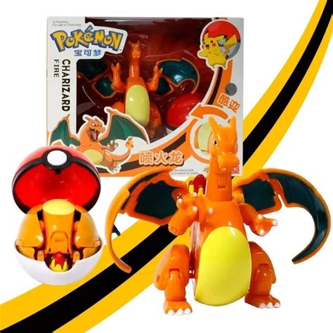 Pokemon Pokebola Figura Coleccionable Charizard Alta Calidad Cuotas