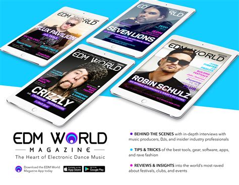 EDM World Magazine: The #1 Electronic Dance Music Magazine App