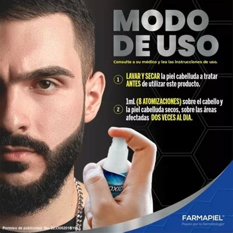 Minoxidil Al 5 Spray Para Cabello Y Barba Anacastel 60 Ml