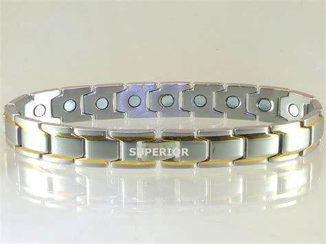 Stainless Steel Magnetic Bracelet Long Island Sgs Double Superior