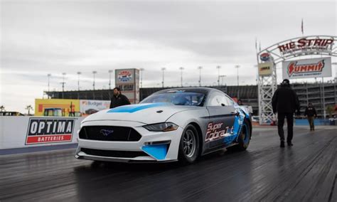 Ford Unveils The Electric Mustang Super Cobra Jet 1 800 Prototype