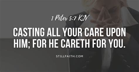 Bible Verses About Worrying Kjv Stillfaith