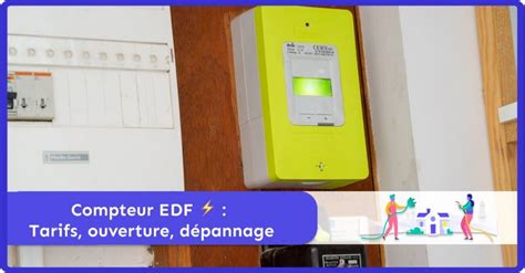 Net Posséder créer ouvrir compteur edf linky Poursuivre Cimetière