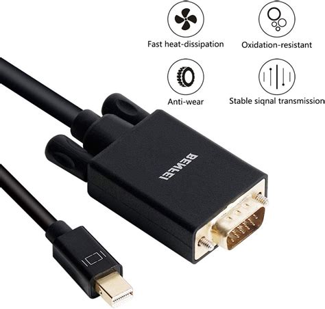 Benfei Mini DisplayPort To VGA Cable Benfei Mini DisplayPort To VGA 6