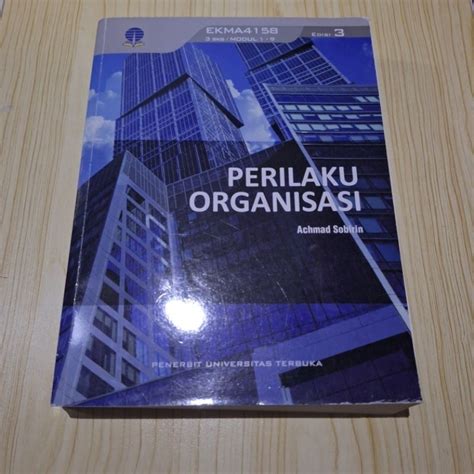 Jual Modul Ut Ekma Perilaku Organisasi Edisi Universitas