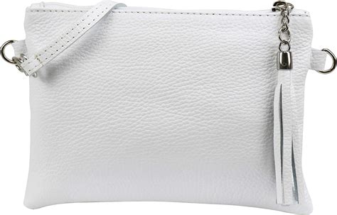 BACCINI Clutch JIL aus Premium Leder I Unterarmtasche für Damen I