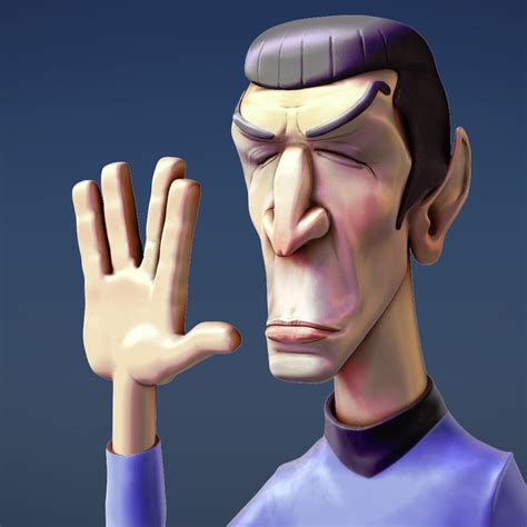 Mr Spock Fan Art Finished Projects Blender Artists Community