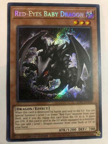 Red Eyes Baby Dragon Secret Rare Meses Sin Intereses