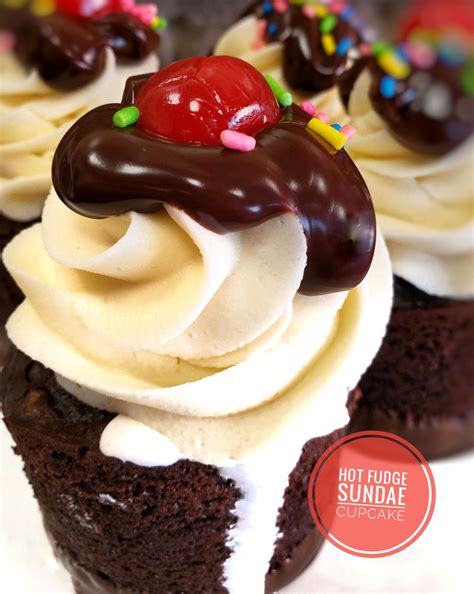 Hot Fudge Sundae Cupcake Hot Fudge Sundae Cupcakes Fudge