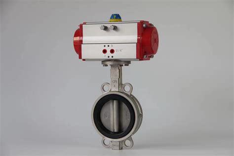 3 Inch Stainless Steel Double Acting Single Acting Wafer Type Pneumatic