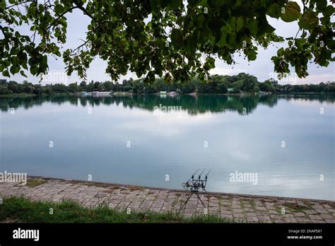 Picture Of A Landscape Of The Bela Crkva Lakes In Summer At Dusk Bela