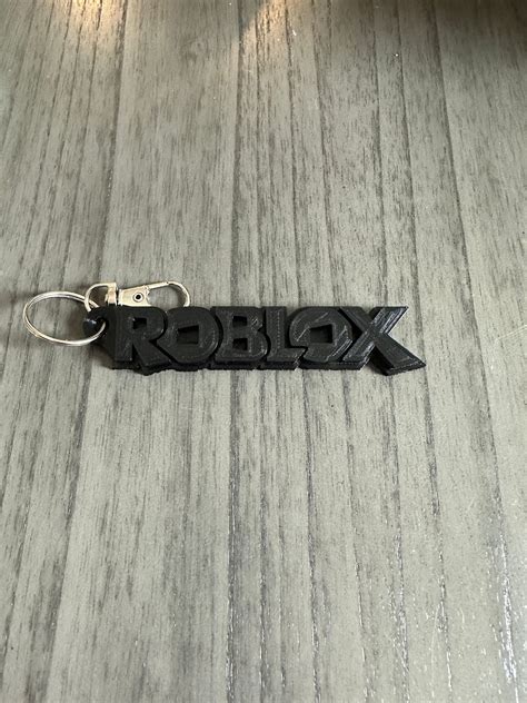 3d Printed Roblox Keychain Etsy