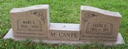 Clyde Crillman McCants 1904 1975 Mémorial Find a Grave