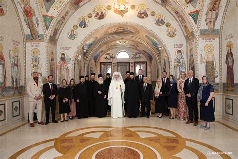 Patriarhul Daniel a primit vizita starețului Efrem Vatopedinul FOTO