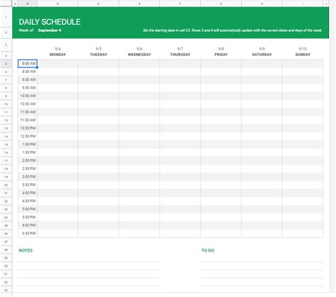 A daily schedule planner - dononestop