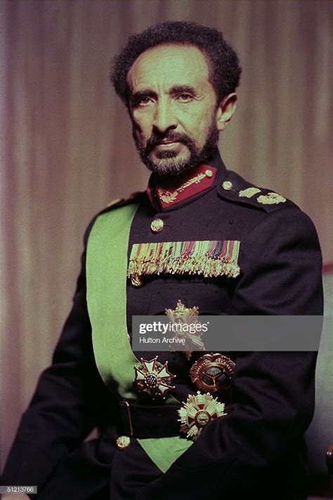 Portrait Of Ethiopian Emperor Haile Selassie I S Haile