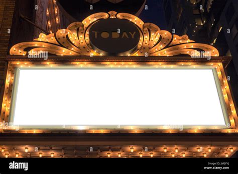 Marquee Lights Hi Res Stock Photography And Images Alamy