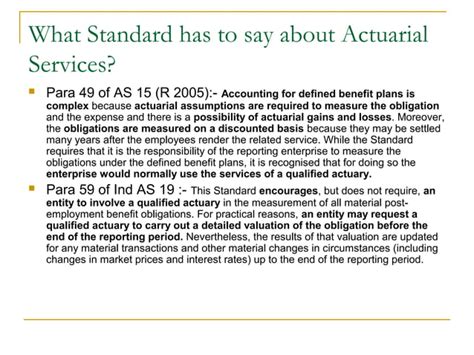 Why Actuarial Valuation