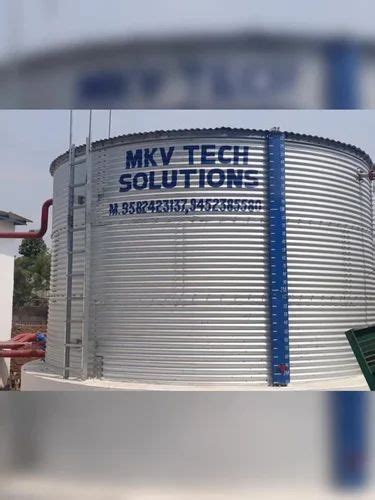 MKV TECH Underground Water Tank At Rs 625000 Piece Ss Tank In